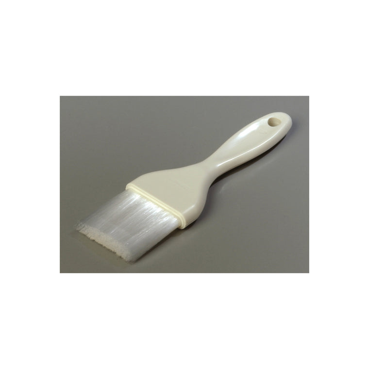 2" Pastry Brush with Nylon Bristles - White