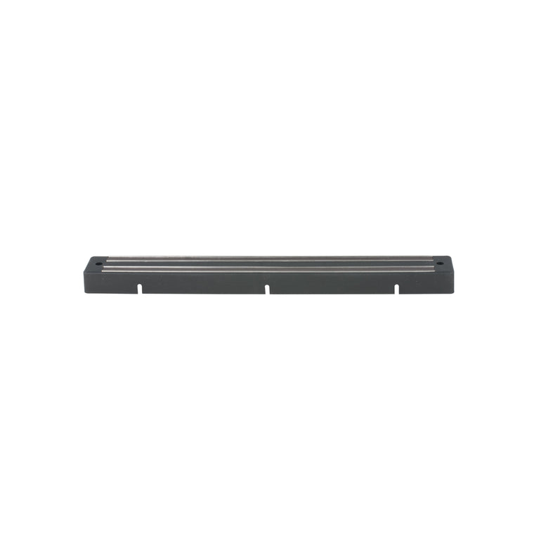 Magnetic Knife Holder Bar Black 34 cm with Hook