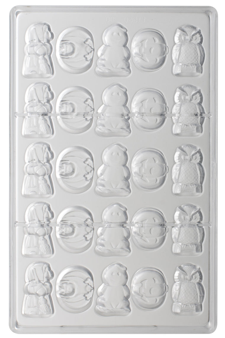 Matfer Chocolate Moulds Polycarbonate Holloween Item 25P