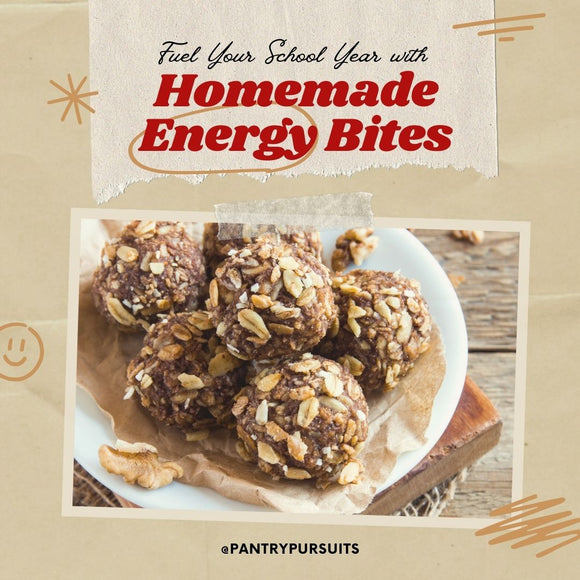 Fuel Your School Year with Homemade Energy Bites!
