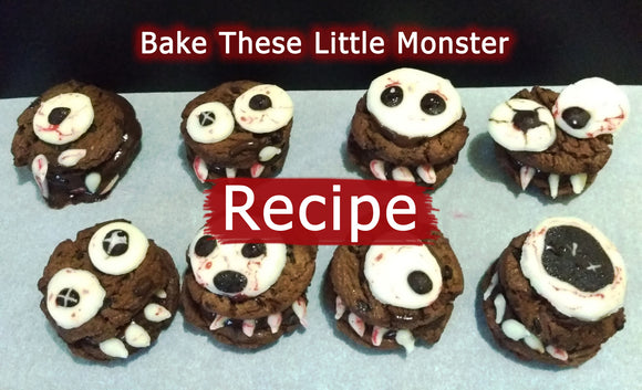 Little Monster Halloween Cookies