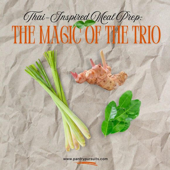 Thai-Inspired Meal Prep: The Magic of the Trio