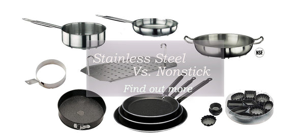 Stainless Steel or Nonstick Cookware?