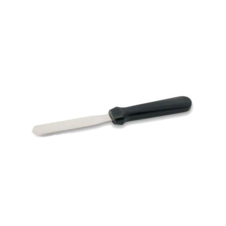 King Metal Stainless Steel Small Spatula Bld.4" With Plastic Handle