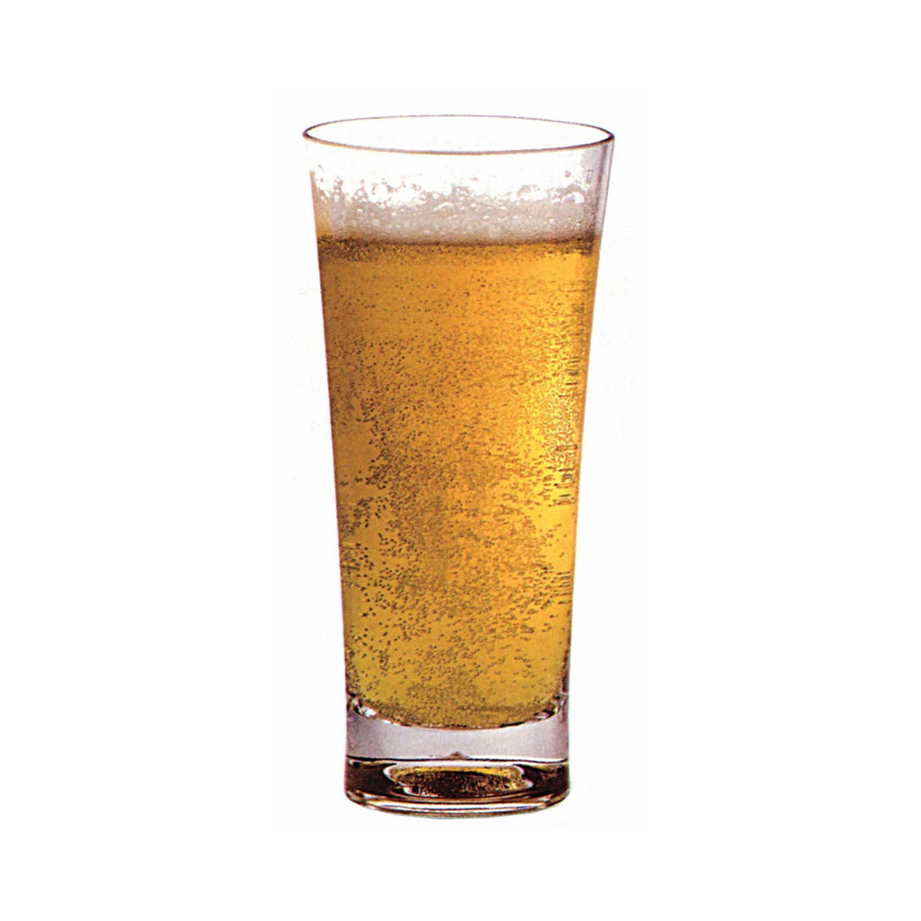 PILSNER TUMBLER POLYCARBONATE CLEAR, SET OF 6