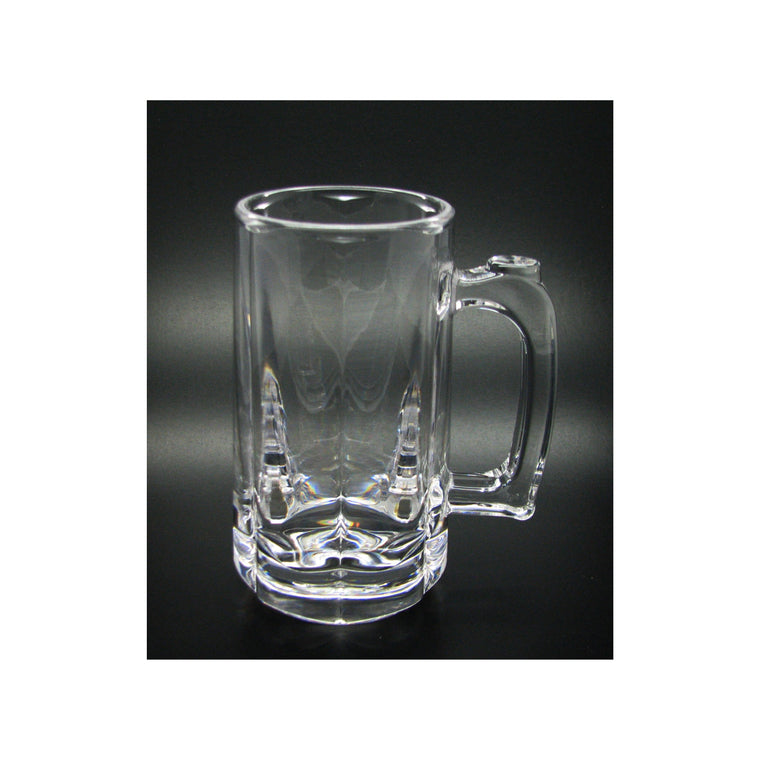 BEER MUG PC CLEAR, SET OF 6