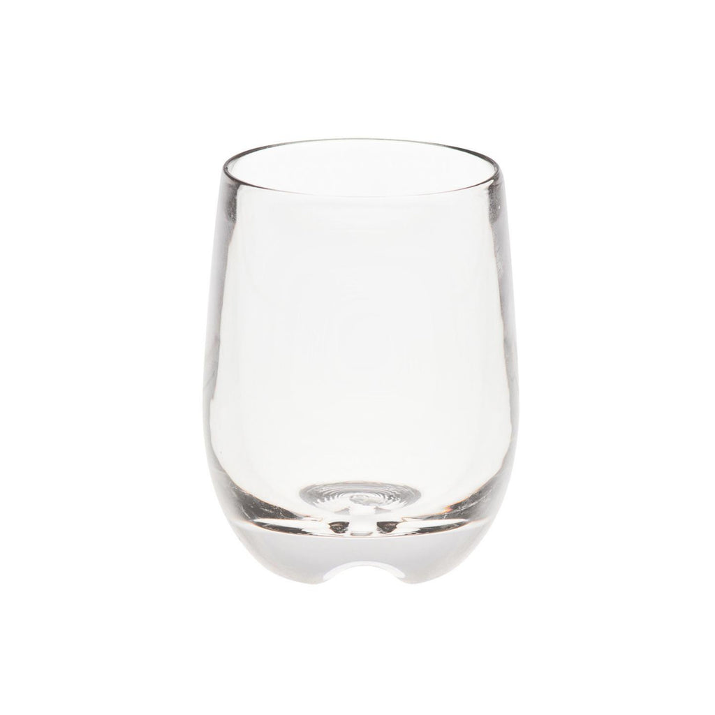 PC BOWL SHAPE ROOM TUMBLER CLEAR, SET OF 6
