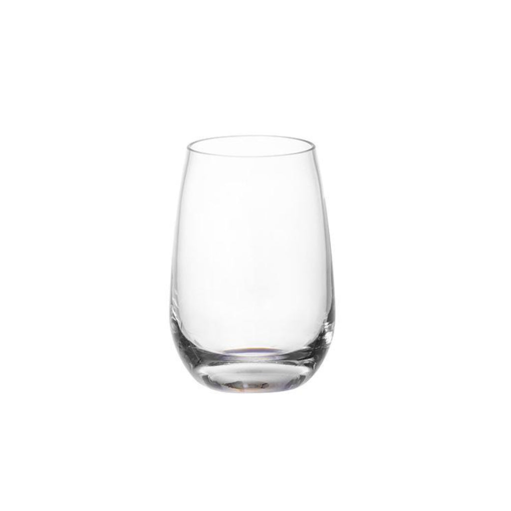 PC TUMBLER BOWL SHAPE STEMLESS RED WINE, SET OF 6