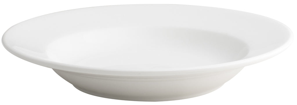 Royal White New Bone Round Deep Plate 30 cm