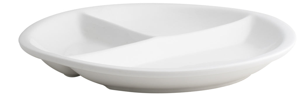 Royal White New Bone Three Compartment Dish 27 cm