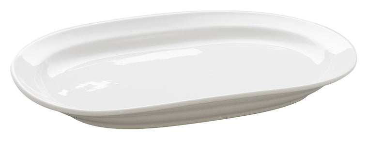 Royal White New Bone Oval Platter 32x20 cm