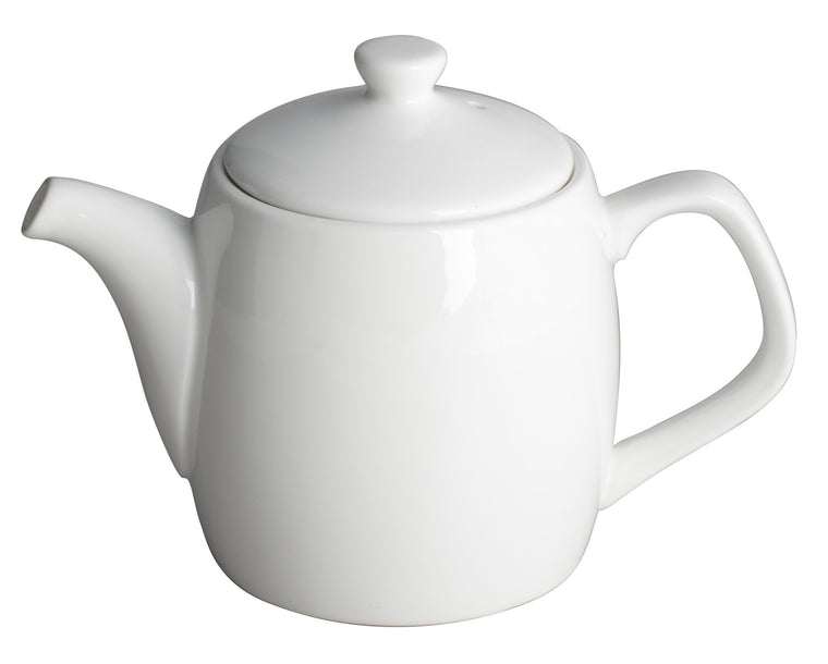 Royal White New Bone Tea/Coffee Pot with Lid 450 cc