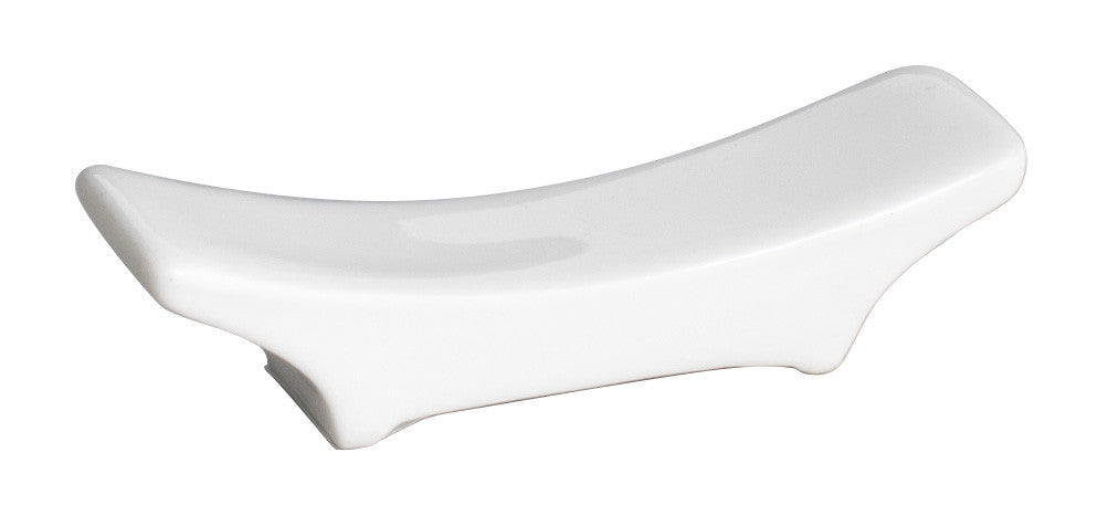Royal White New Bone Chopstick Rest 6x2 cm
