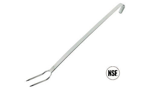 Paderno Stainless Steel Meat Fork With 2 Prongs 50 cm L