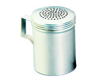 King Metal Stainless Steel Dredger (Universal Holes) 10 oz With Handle