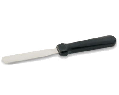 King Metal Stainless Steel Small Spatula Bld.4" With Plastic Handle