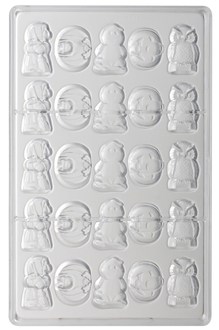 Matfer Chocolate Moulds Polycarbonate Holloween Item 25P