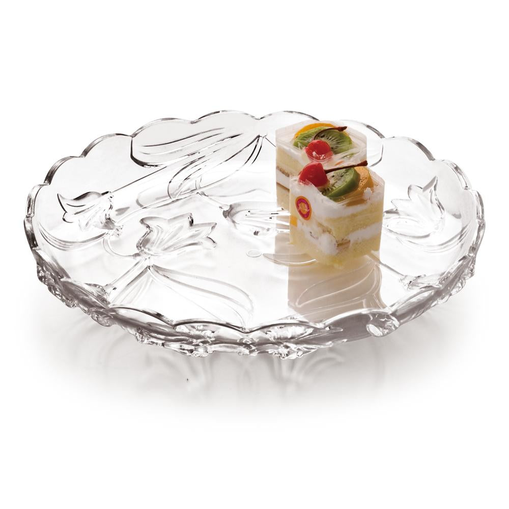 PC ROUND DISPLAY TRAY