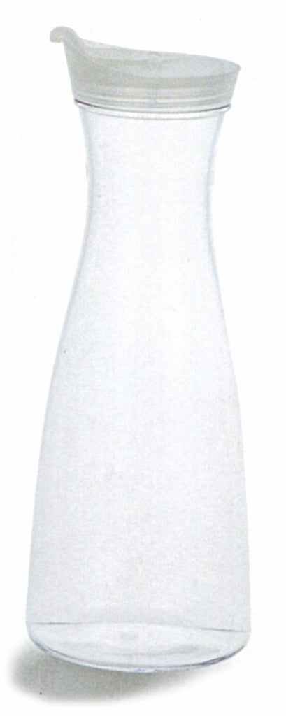 PC DECANTER WITH LID POUR SPOUT CLEAR