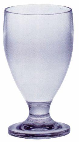 PC GOBLET GLASS CLEAR, SET OF 6
