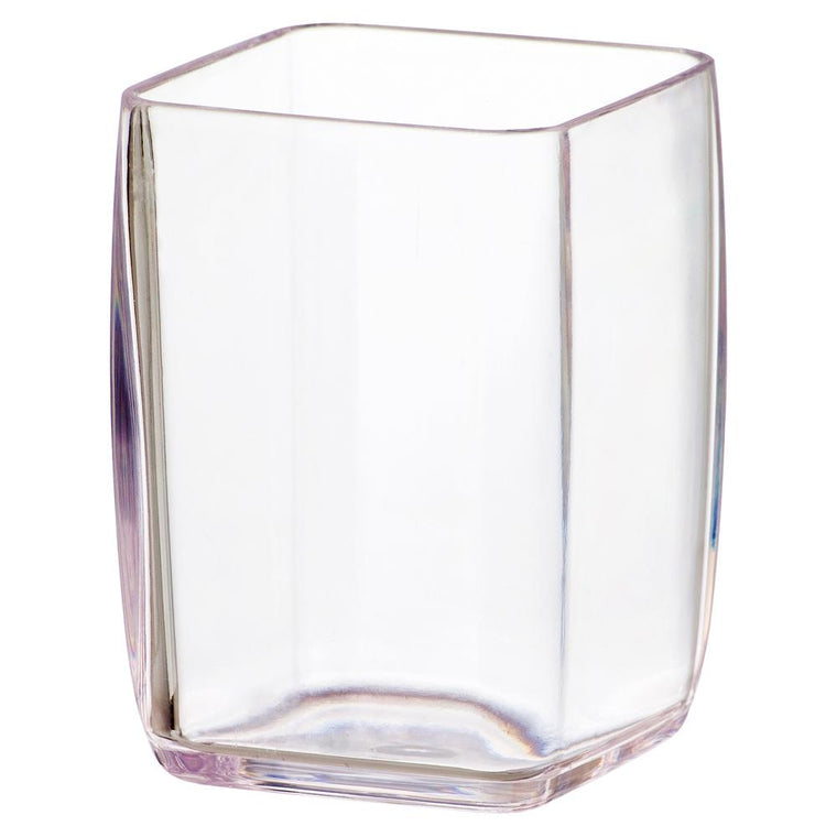 PC TUMBLER SQUARE CLEAR, SET OF 6