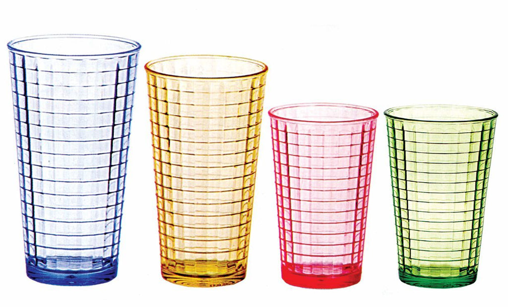 PC SWIRL TUMBLER, SET OF 6