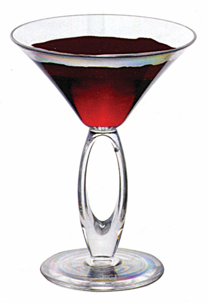 PC MARTINI GLASS CLEAR, SET OF 6