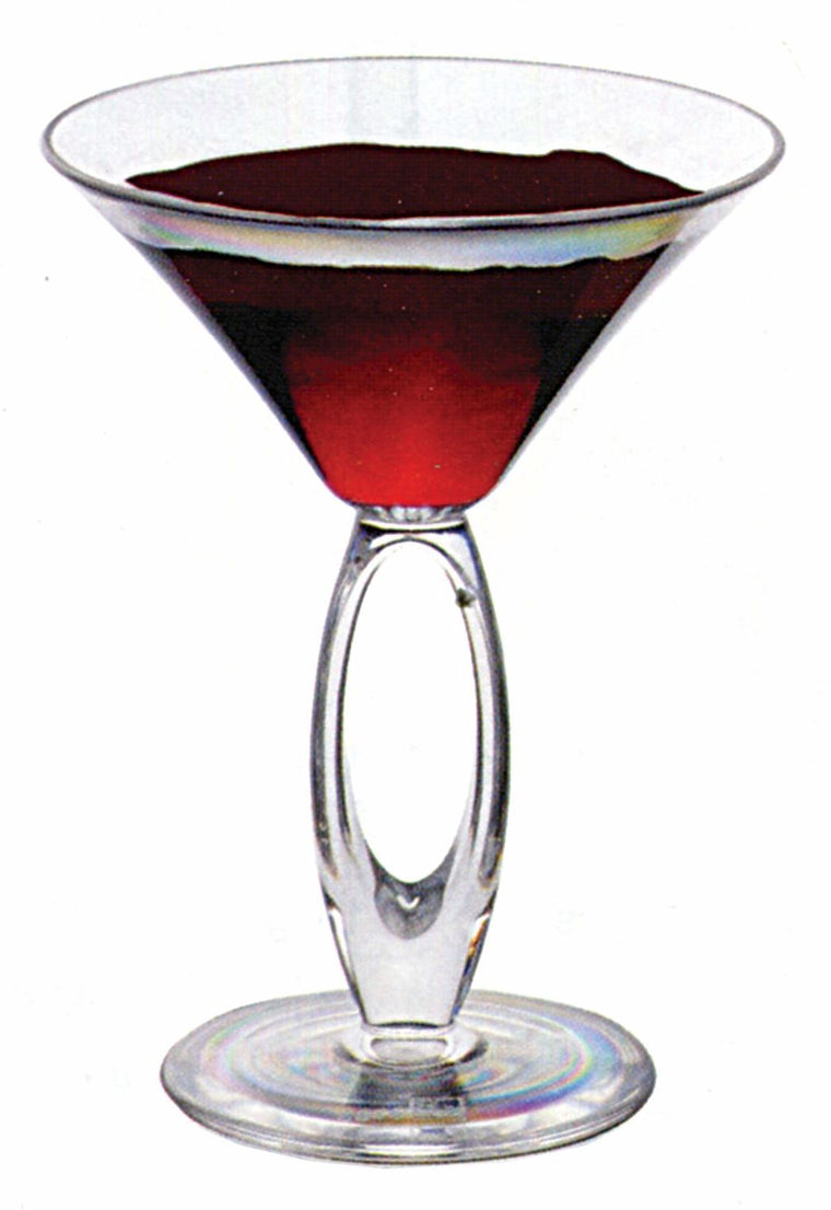 PC MARTINI GLASS CLEAR, SET OF 6