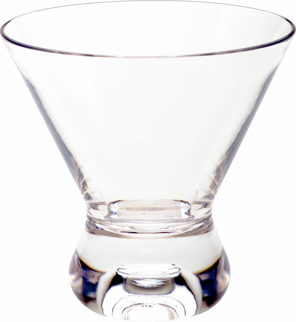 PC COSMOPOLITAN DOUBLE ROCK CLEAR, SET OF 6