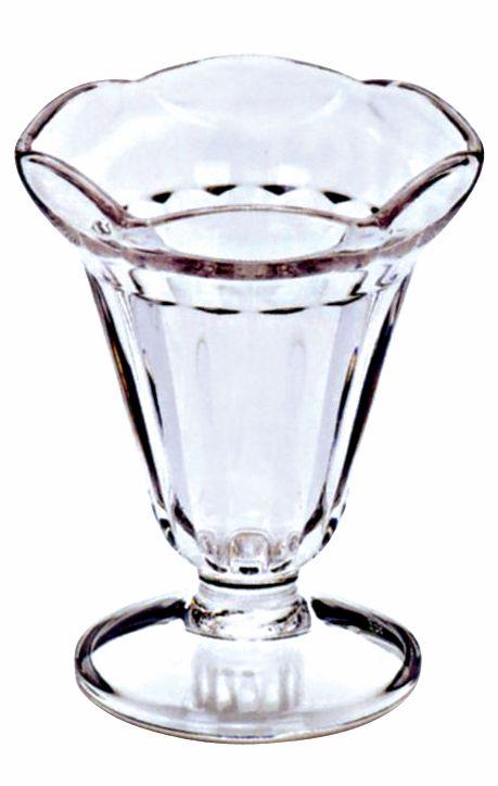 POLYCARBONATE TULIP SUNDAE DISH, SET OF 6