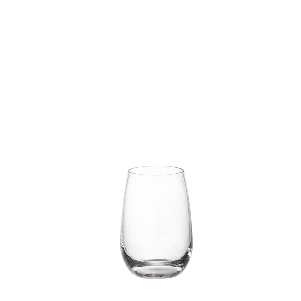 PC TUMBLER BOWL SHAPE STEMLESS RED WINE, SET OF 6
