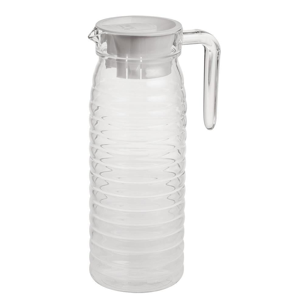 PC PITCHER W/LID CLEAR