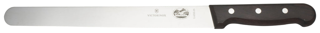 Victorinox Slicing Knife Rd Tip 25 cm Wood Handle
