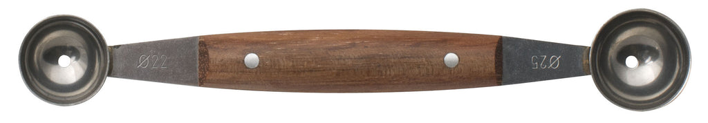 Victorinox Potato Ballers Stainless Steel 22/25 mm Dia Riveted Wood Handle