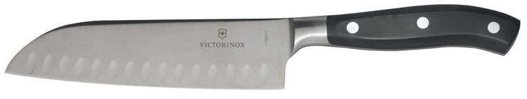 Victorinox Forged Chef Santoku Knife Fluted 17 cm