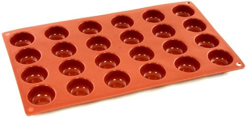 Paderno Flexible Non-Stick Baking Mould -  Pomponette 34 x 16mm