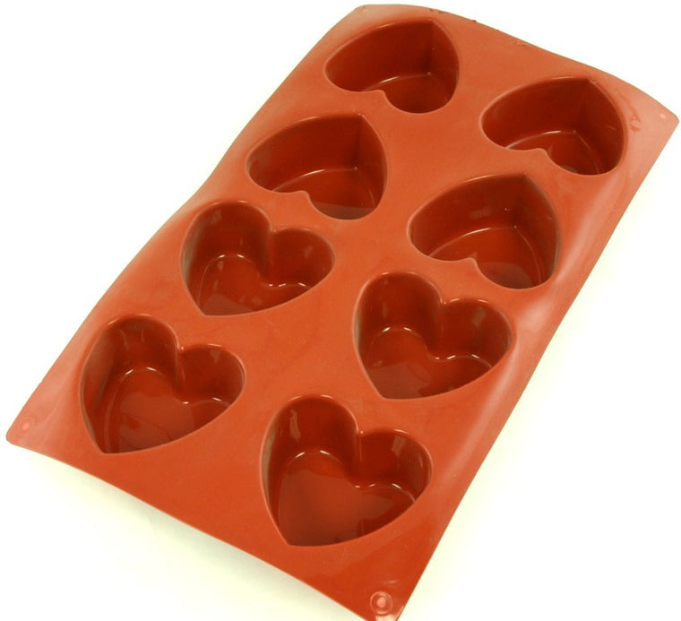Paderno Flexible Non-Stick Baking Mould -  Heart 65 x 60mm