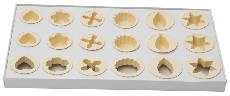 Thermohauser Flower & Leaf Cookie Cutter Set 18Pcs