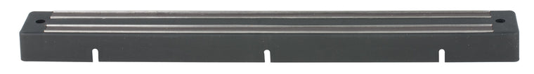 Magnetic Knife Holder Bar Black 34 cm with Hook