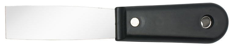 Stainless Steel 1" Scraper with Plastic Handle