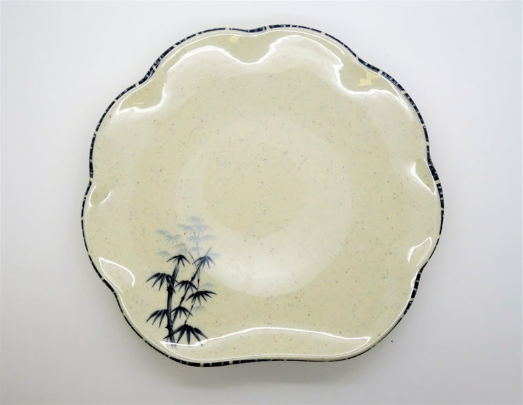 Shell Shape Plate Bamboo, Set of 6