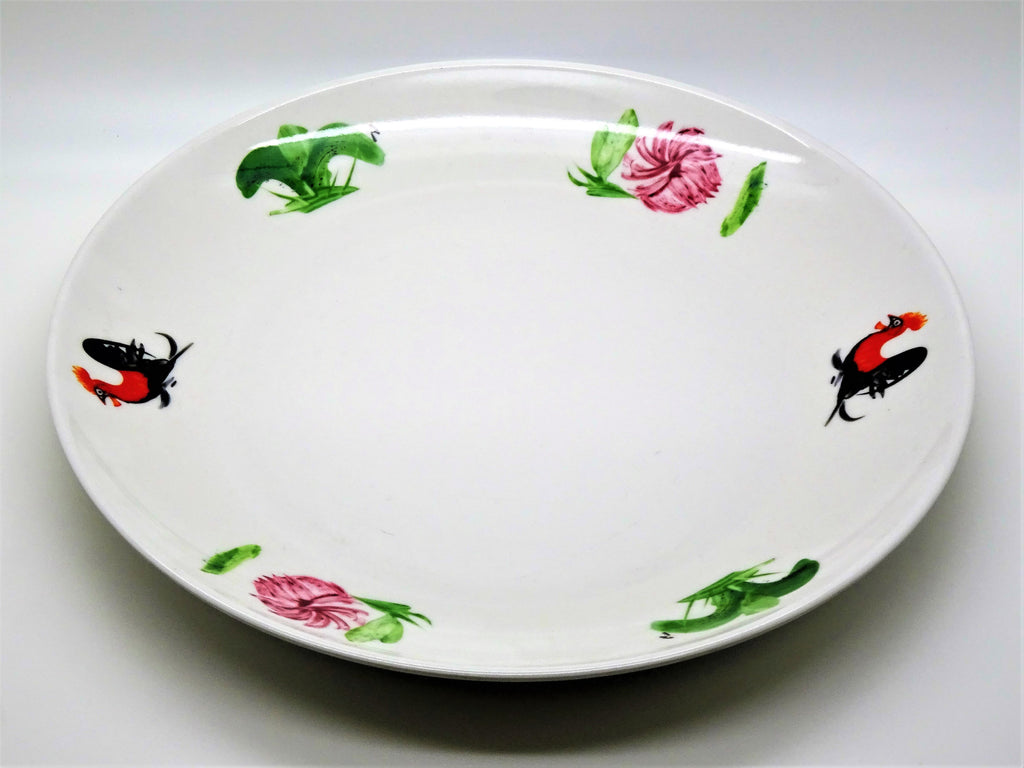 Round Meat Plate, Set of 6