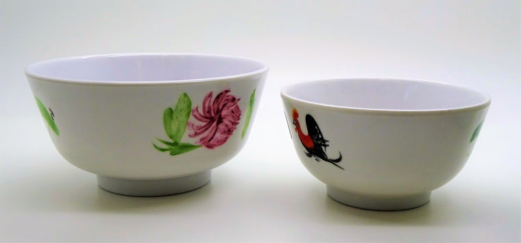 Round Rice Bowl, Set of 6